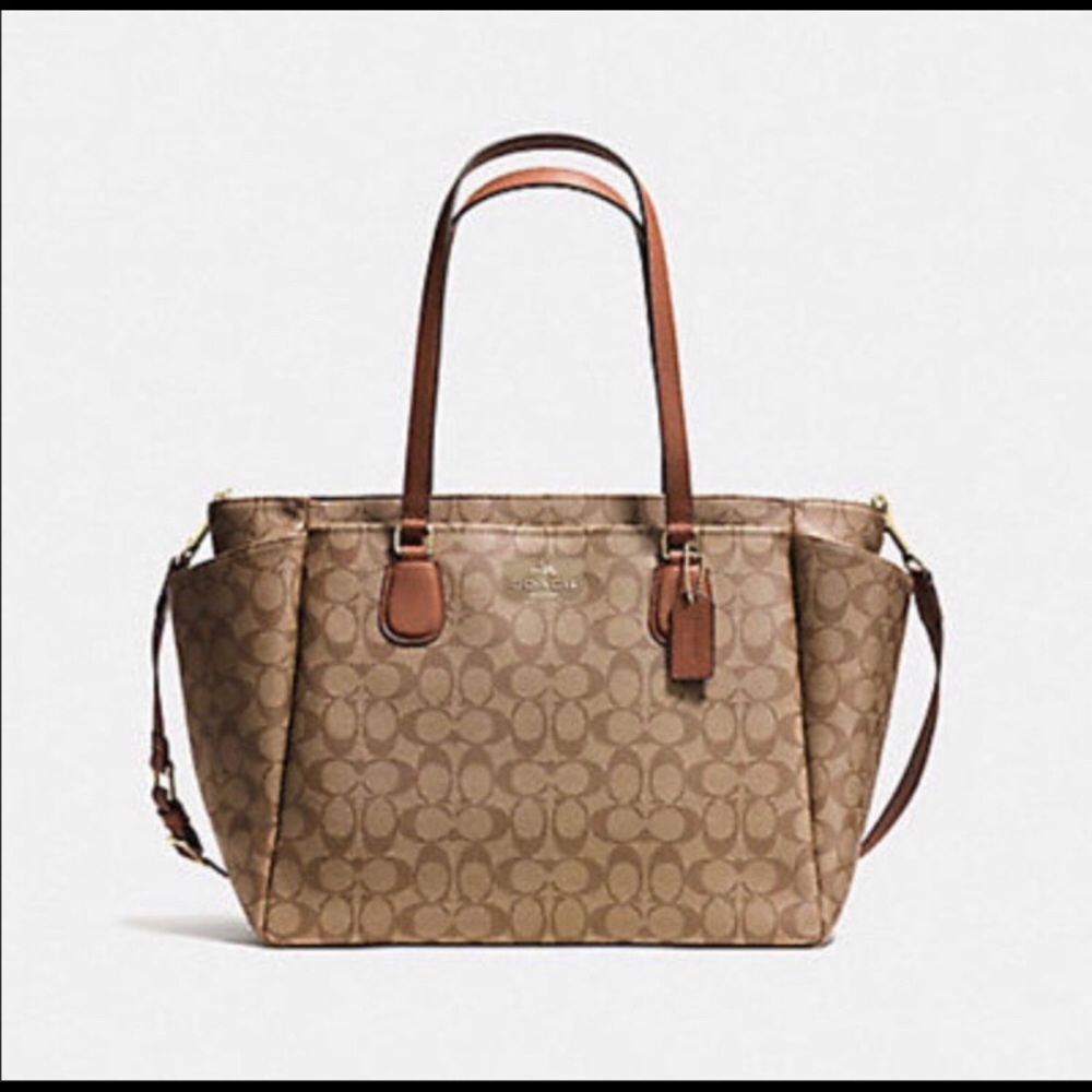 Coach Diaper Bag Like New